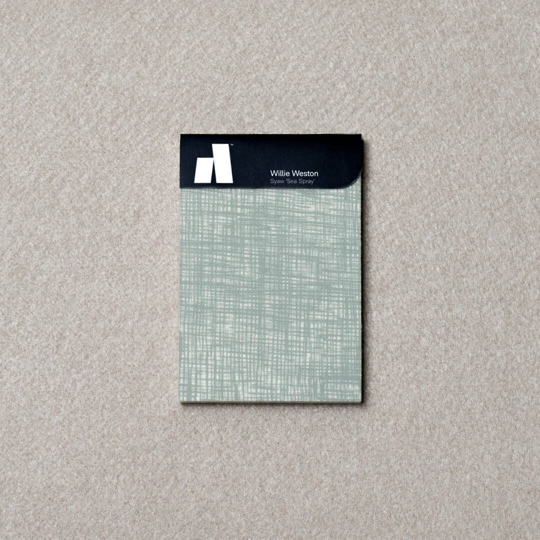 Syaw (Fish Net) 'Sea Spray' – Product Swatch