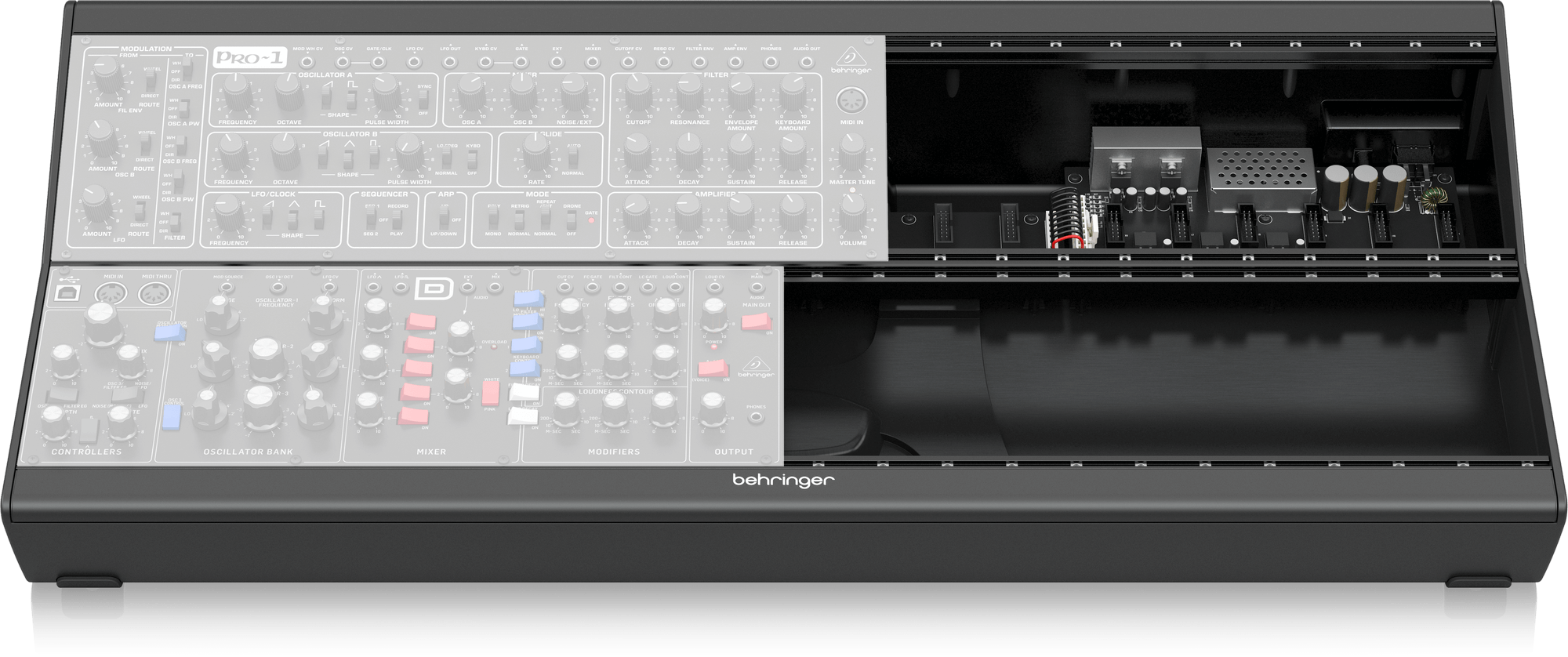 Behringer Eurorack Go ユーロラックケース モジュラーシンセ Behringer | Product | EURORACK GO