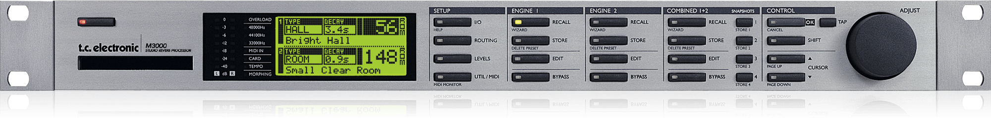 TC Electronic | Product | M3000 STUDIO REVERB PROCESSOR
