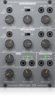 鍵盤楽器 172 phase shifter/delay/lfo behringer Behringer | Product | 172 PHASE SHIFTER/DELAY/LFO