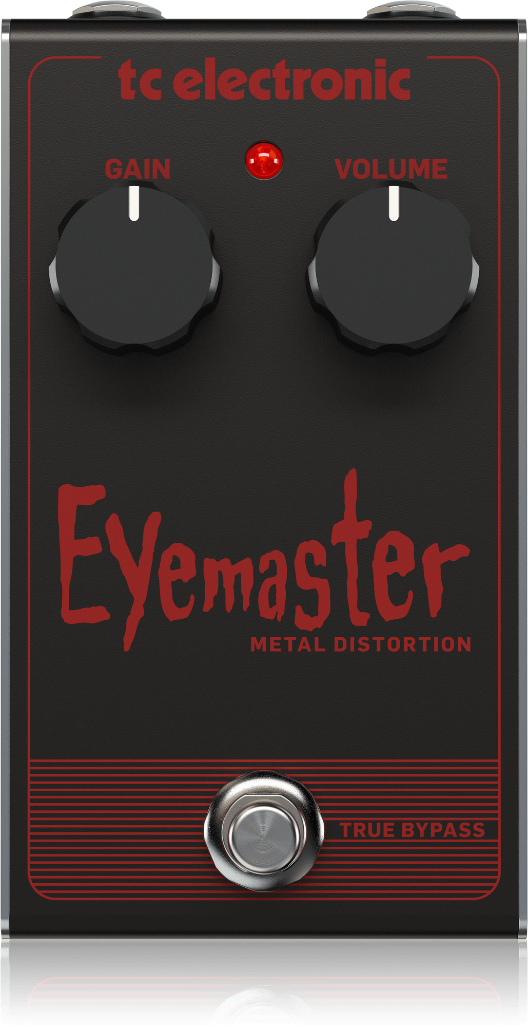 ギター tc electronic EYEMASTER L DISTORTION TC Electronic Eyemaster Metal Distortion Effects Pedal