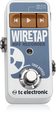TC Electronic | Product | WIRETAP RIFF RECORDER