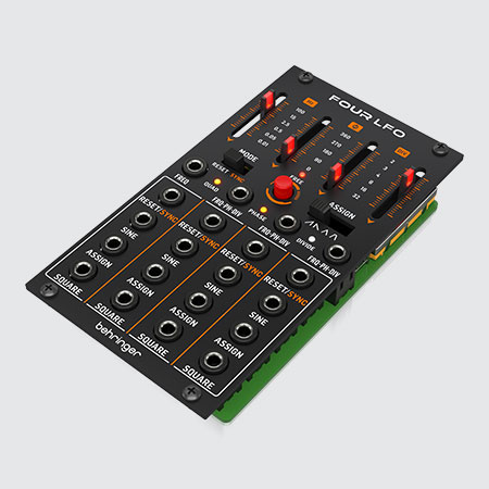 Doepfer A-145-4 Eurorack Quad LFO Module (Silver) - Elevator