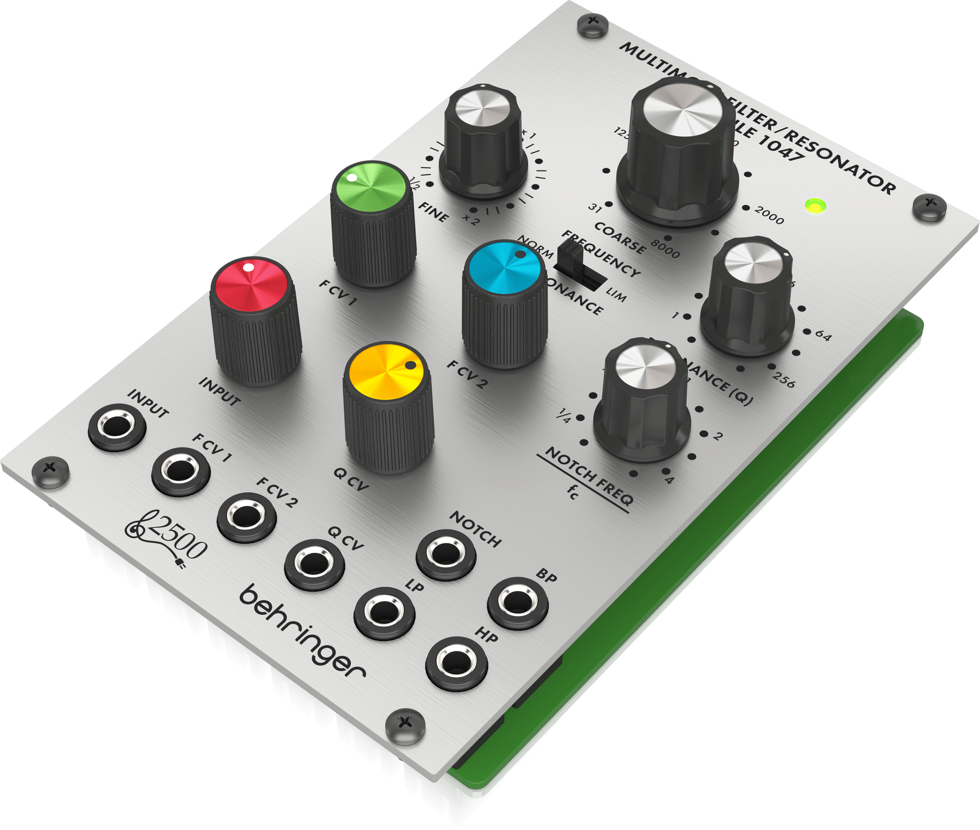 Behringer | Product | MULTIMODE FILTER / RESONATOR MODULE 1047