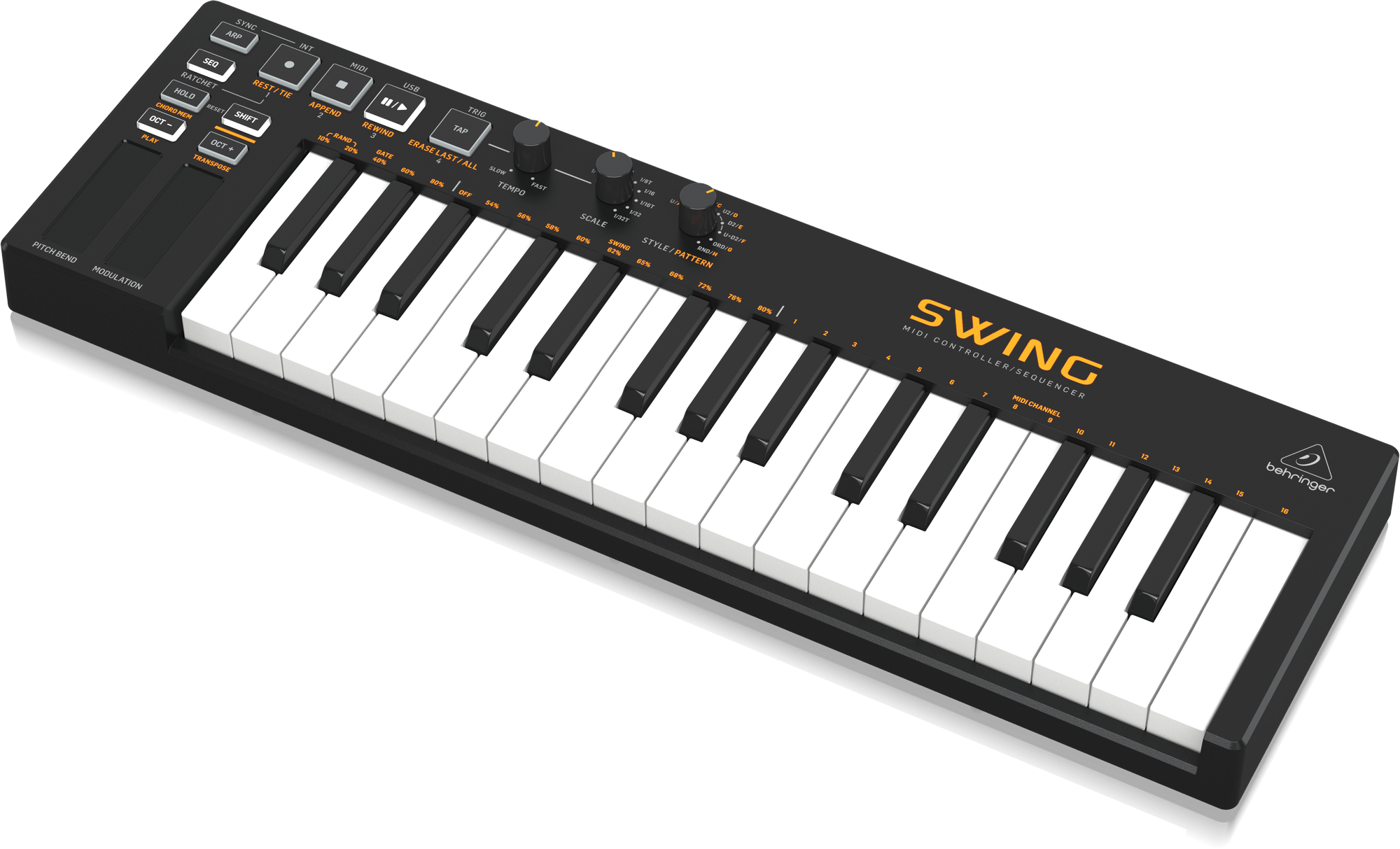 Amazon.com: Behringer SWING 32-Key USB MIDI Controller
