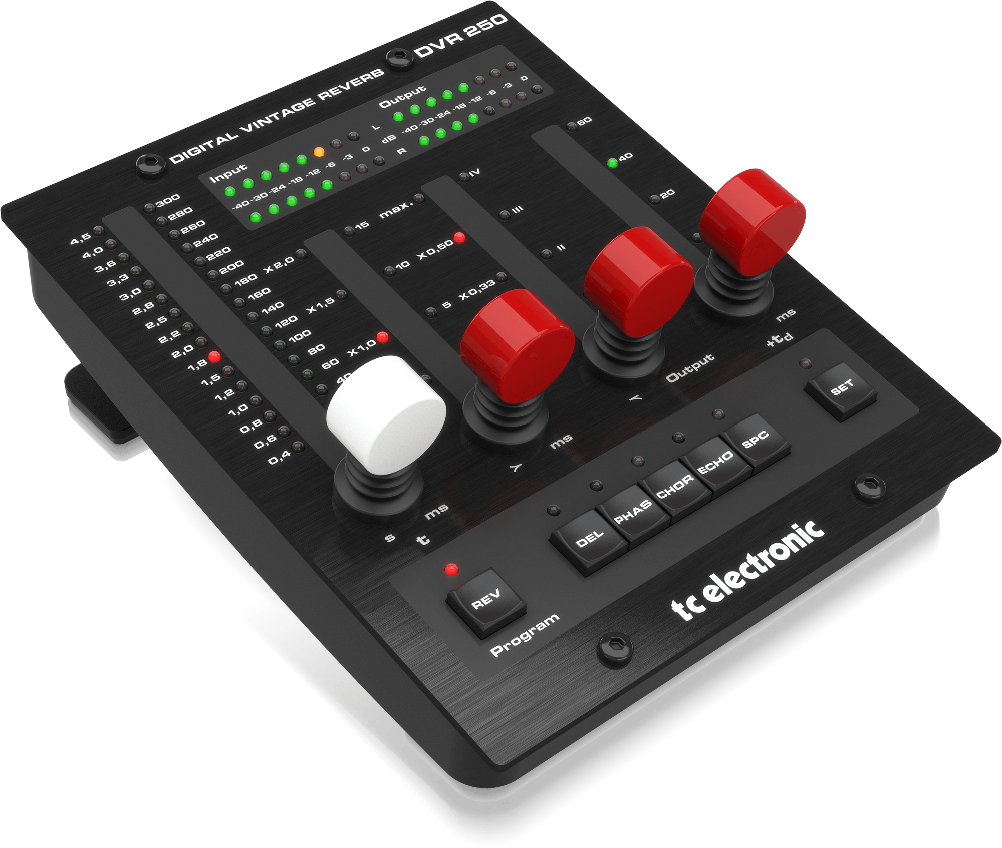 TC Electronic | Product | DVR 250 - Digital Vintage Reverb