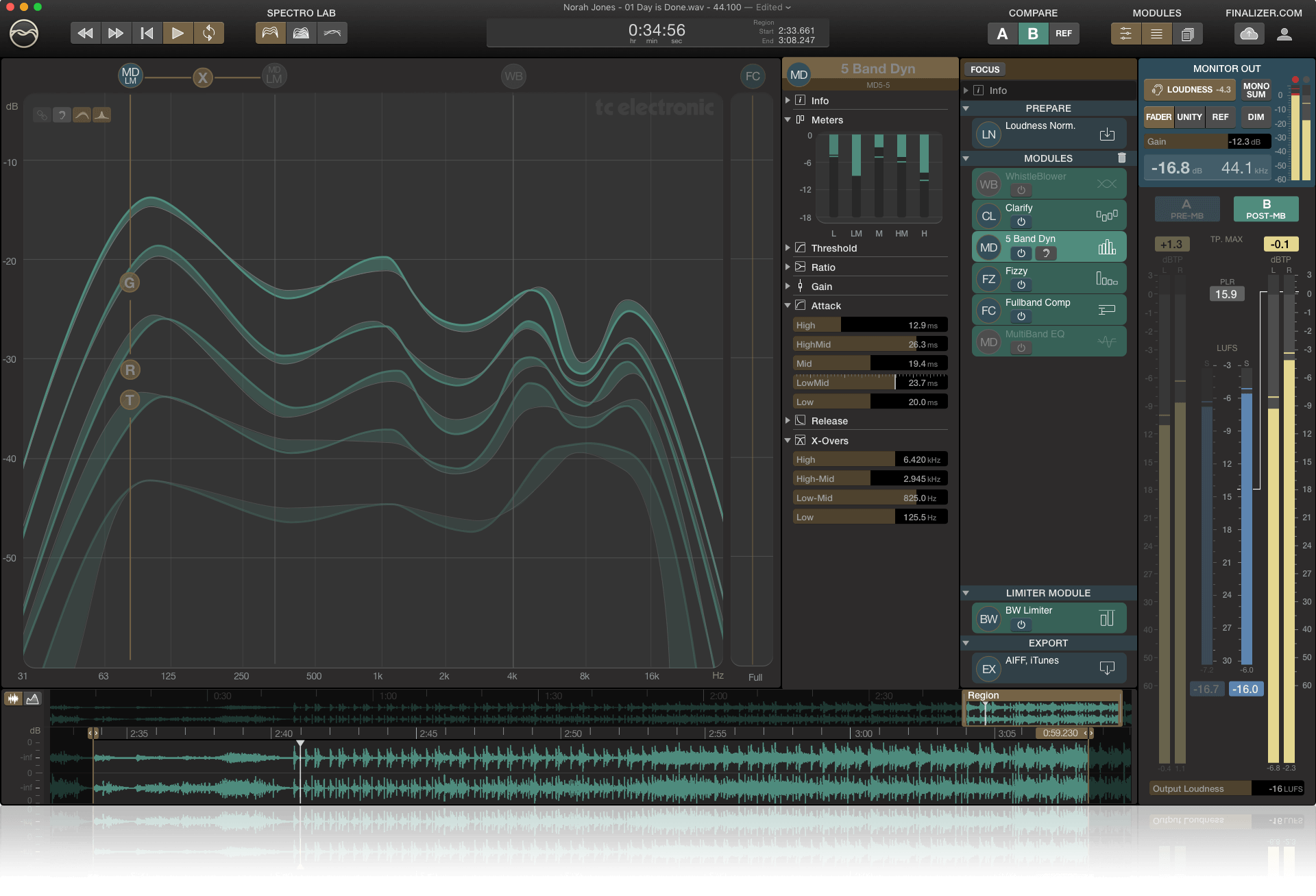 TC Electronic | Product | FINALIZER - Mastering Application