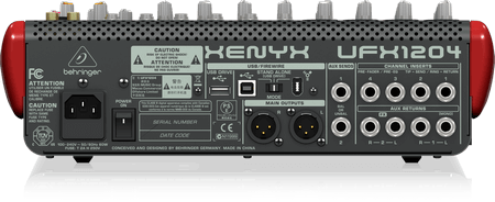 BEHRINGER XENYX UFX1204 アナログミキサー ベリンガー Behringer | Product | UFX1204