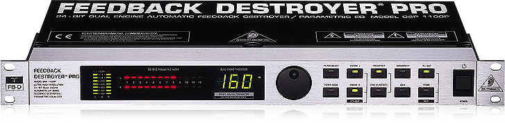 BEHRINGER DSP1100P フィードバックデストロイヤープロ Behringer | Product | DSP1100P