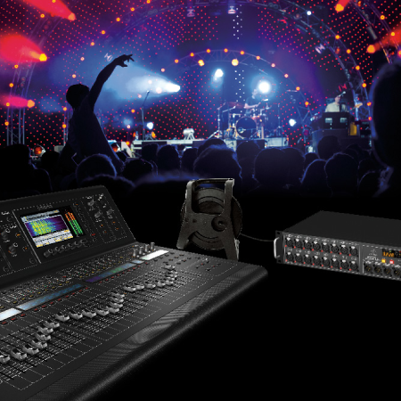 Waves SoundGrid Network Interface for Midas M32 and Behringer X32 Mixing Consoles 