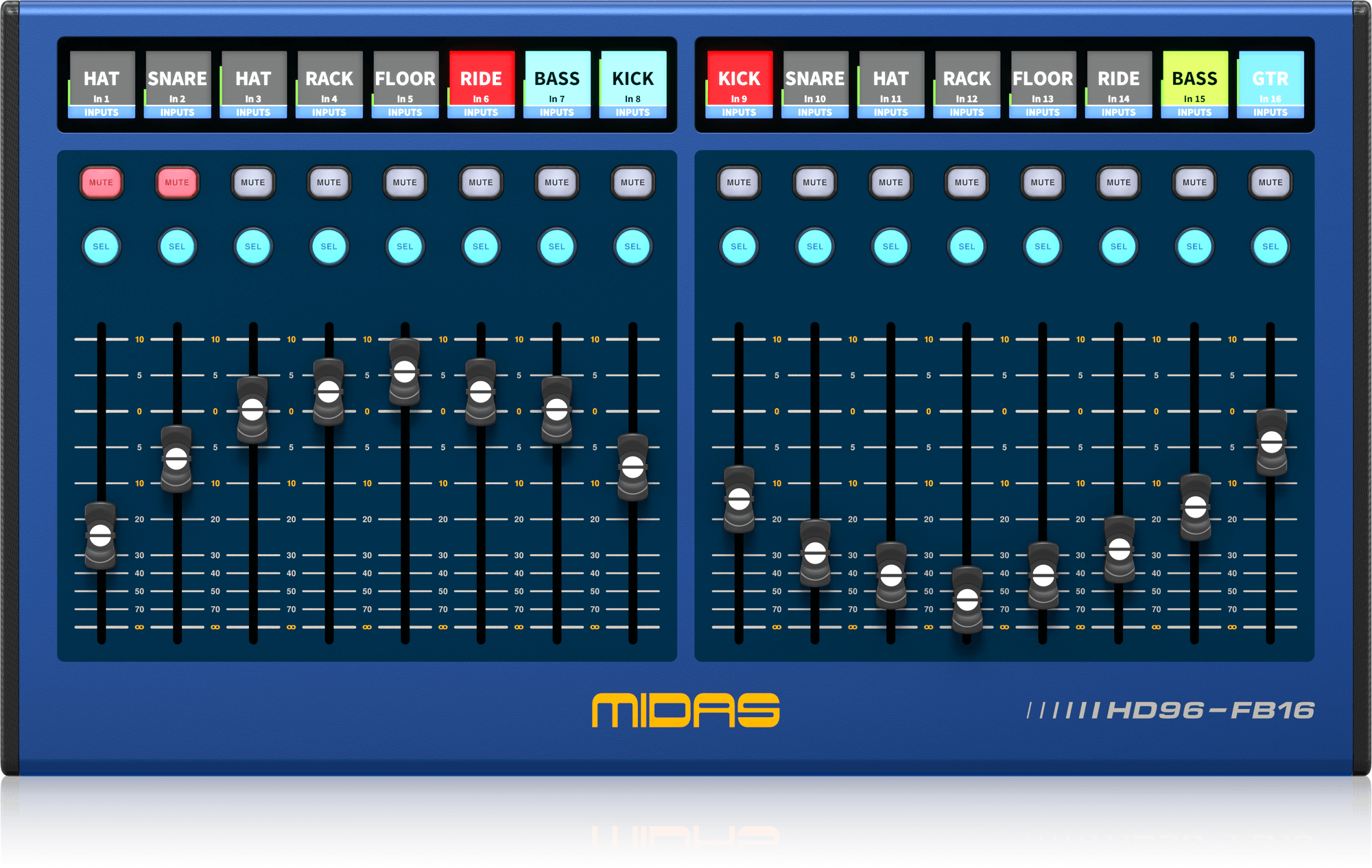 Midas | Product | HD96-FB16