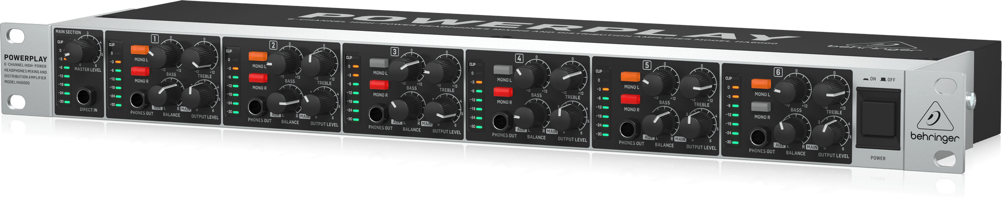 Amazon.com: Behringer Powerplay HA6000 6-Channel Headphone
