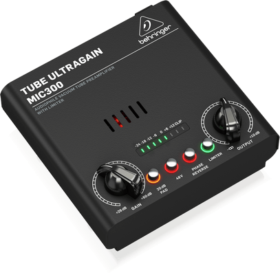 Behringer Ultragain Pro MIC2200 Voice Test with 5