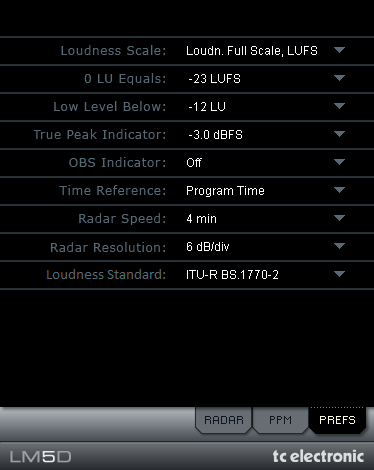 TC Electronic | Product | RADAR METER BUNDLE TDM