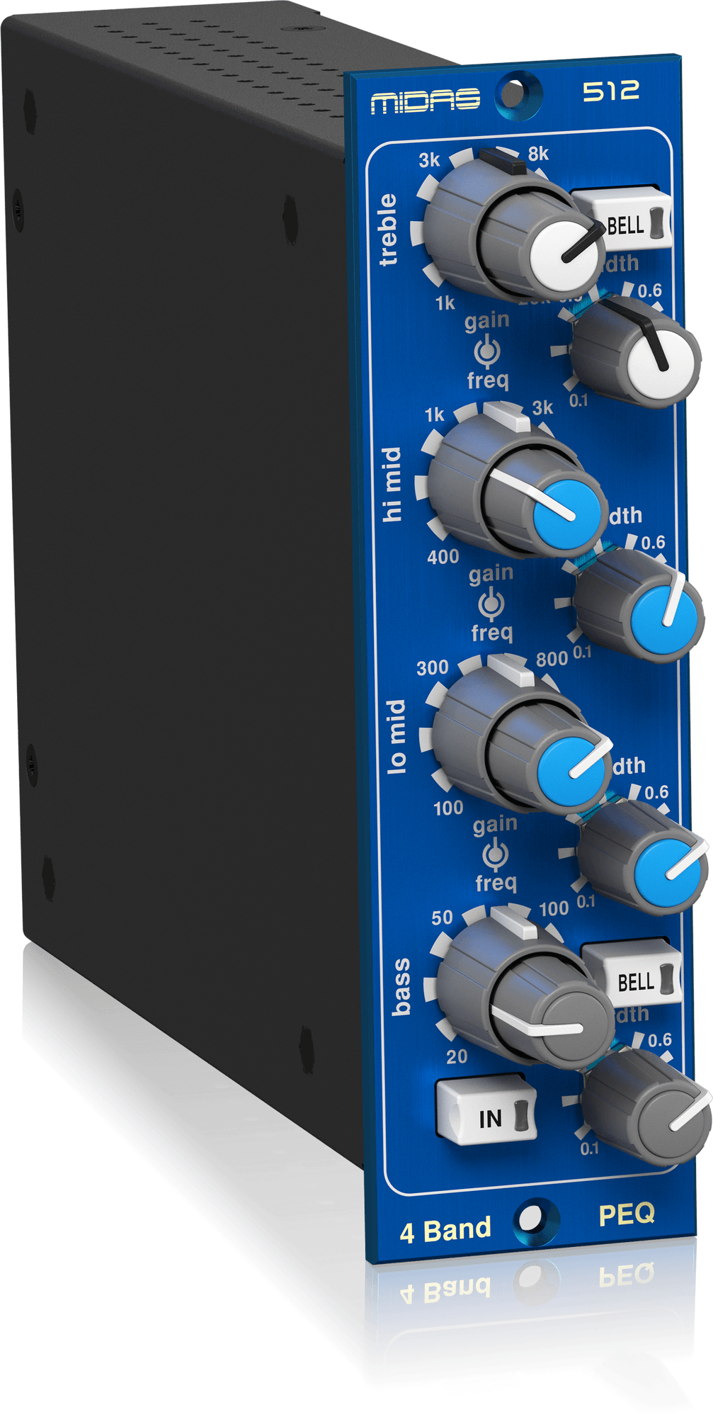 Midas | Product | 500 SERIES PARAMETRIC EQUALISER 512