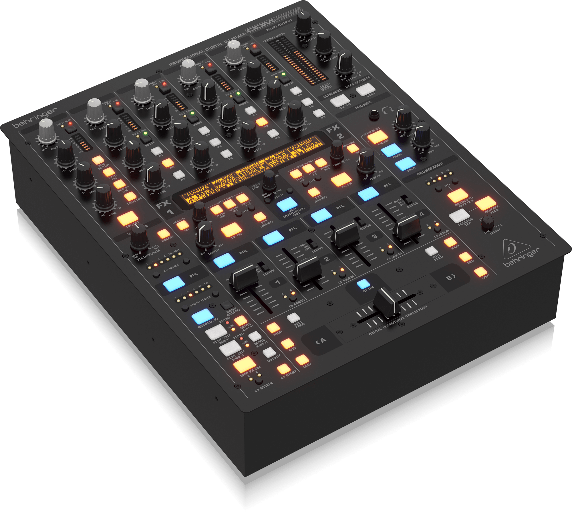 Behringer DDM4000 Ultimate 5-Channel Digital DJ Mixer w