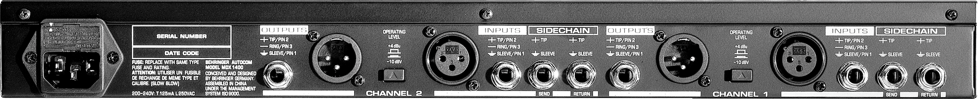 Behringer | Product | MDX1400