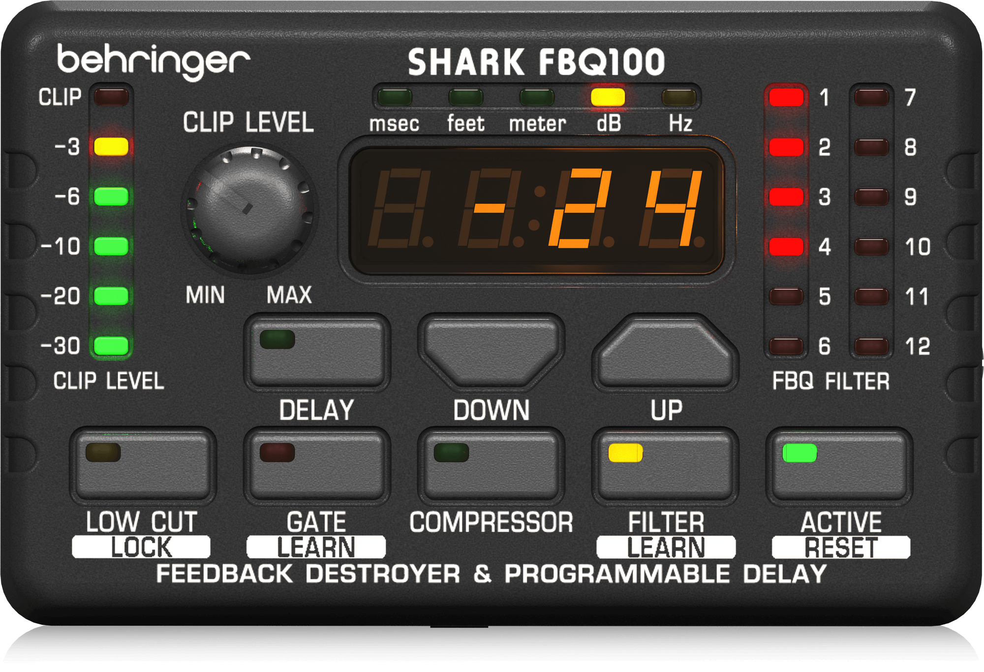 BEHRINGER SHARK DSP110 デジタルエフェクター Behringer | Product | DSP110