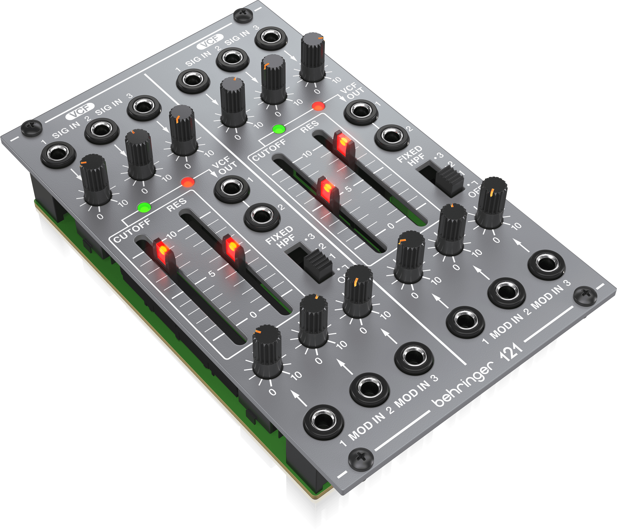 BEHRINGER 121 DUAL VCF アナログデュアルVCFモジュール Behringer | Product | 121 DUAL VCF