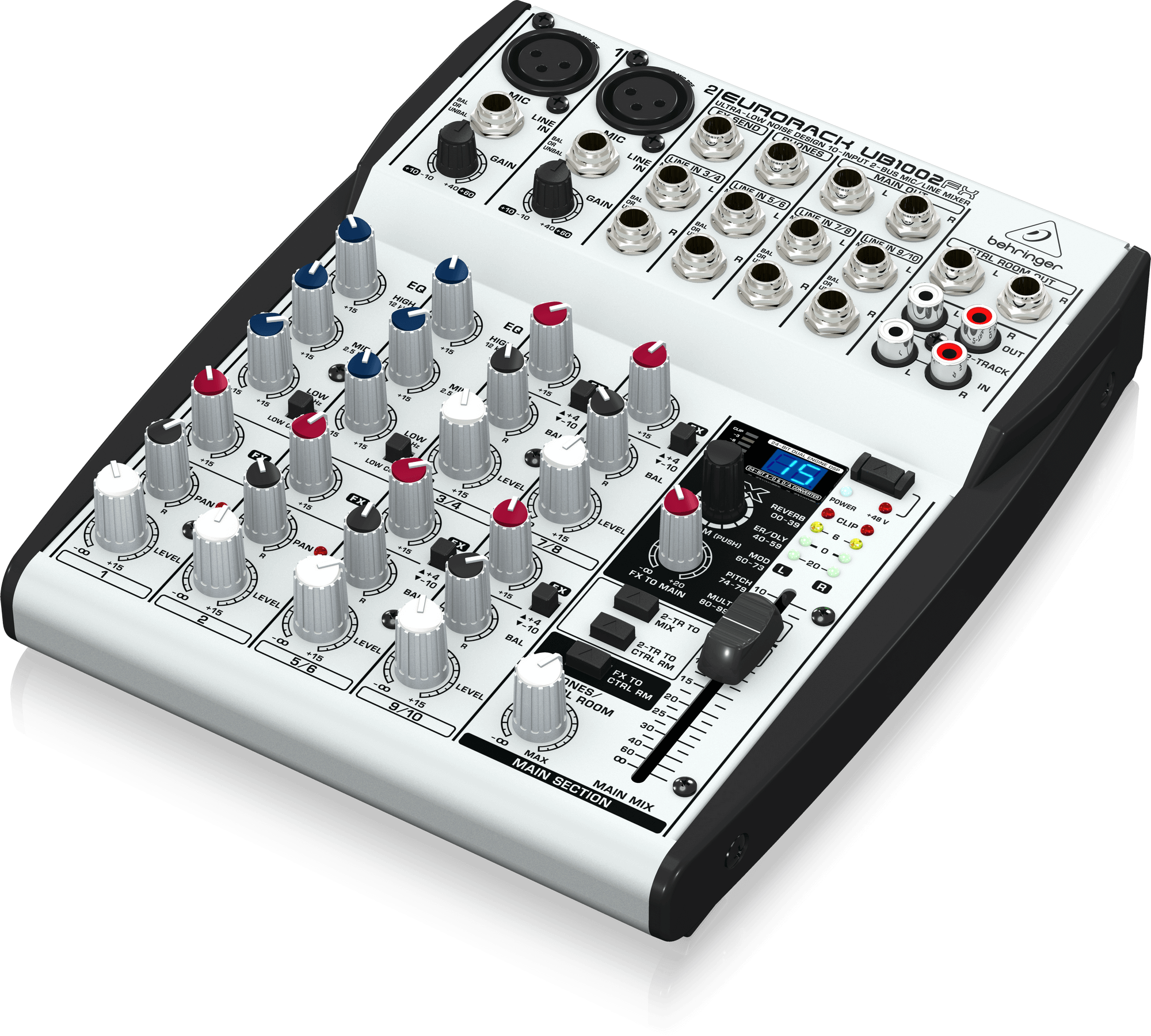 Amazon.com: Behringer EURORACK UB802 Ultra-Low Noise Design