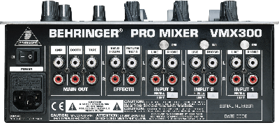 DJセットBehringerVMX300AMERICANAUDIOCDI-300 Behringer VMX300 Pro DJ Mixer User Reviews | zZounds
