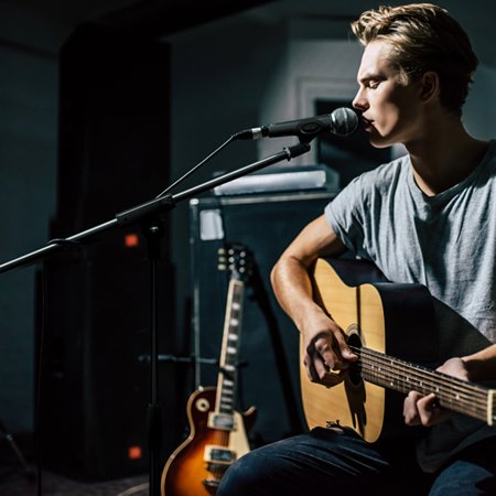  Professional Microphone Stand with Boom Arm 