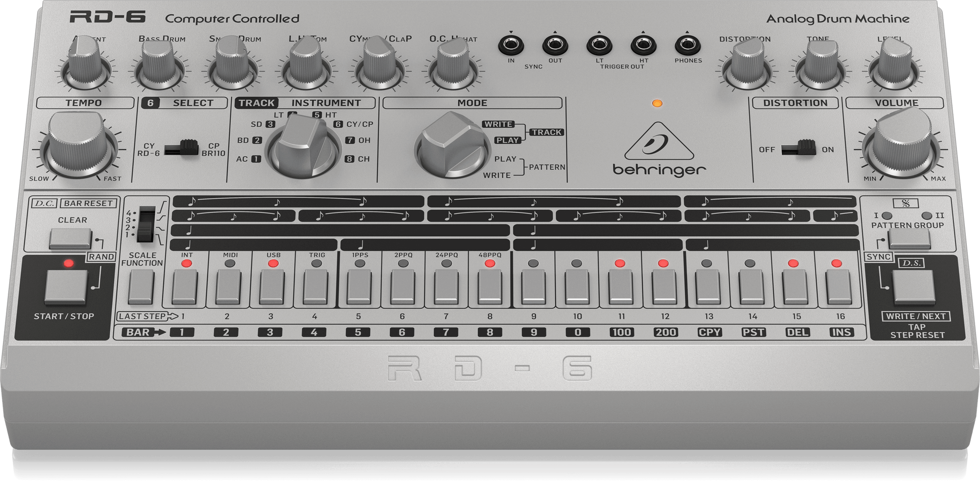 behringer RD-6 GP アナログドラムマシン　TR-606 Behringer | Product | RD-6-GP