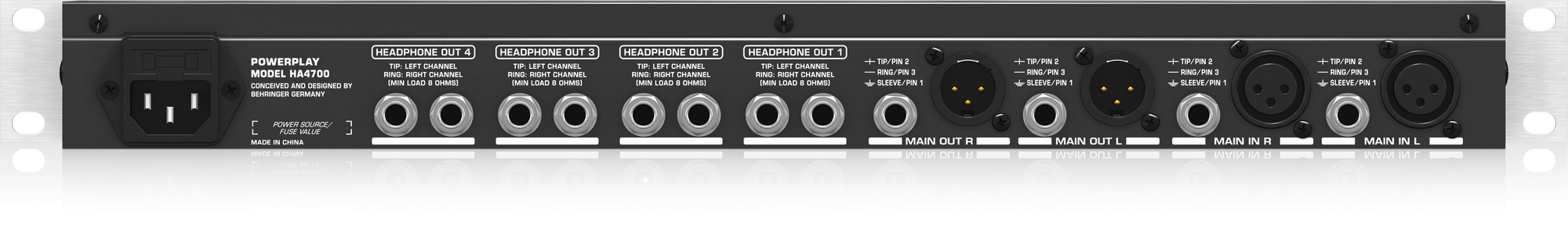 Behringer | Product | HA4700 Behringer | Product | HA4700