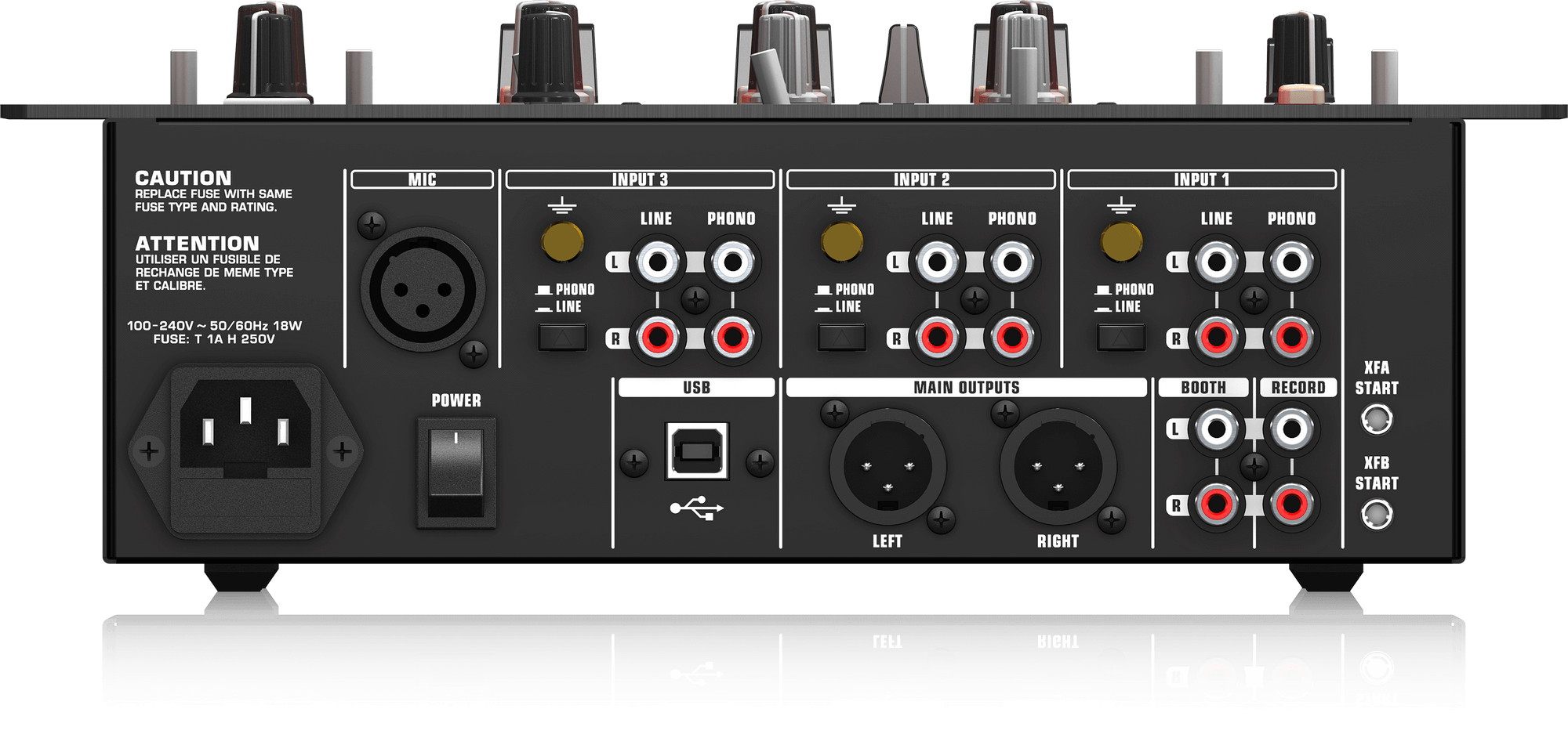 BEHRINGER ( ベリンガー ) NOX303 3ch DJミキサー 送料無料