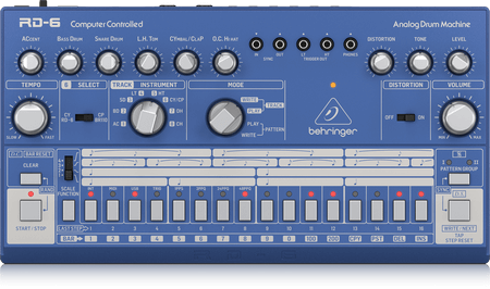 Amazon.com: Behringer RD-6-SB Analog Drum Machine - Red