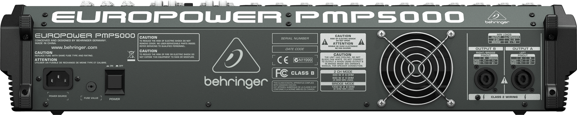 Behringer | Product | PMP5000