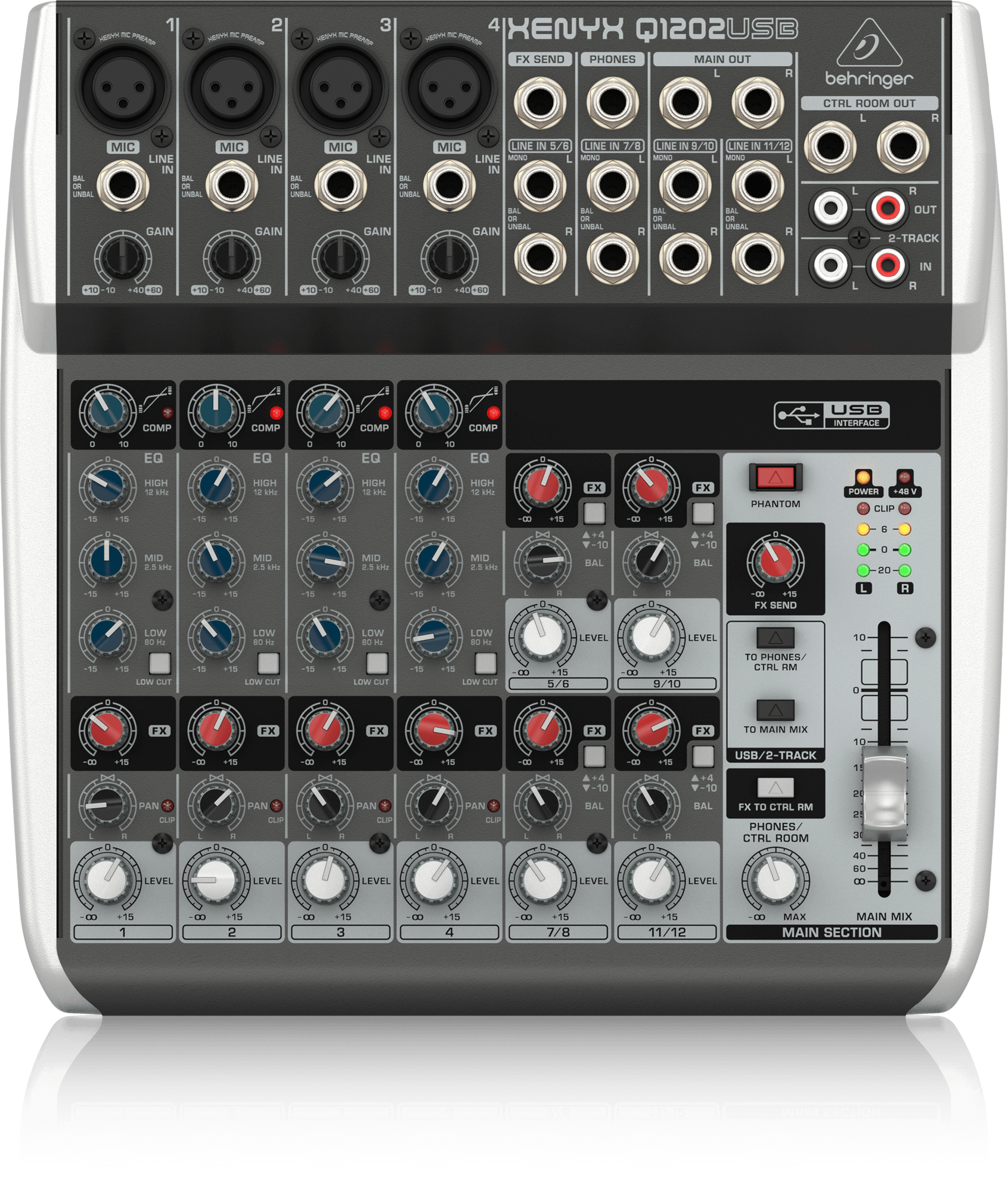 Behringer | Product | Q1202USB Behringer | Product | Q1202USB