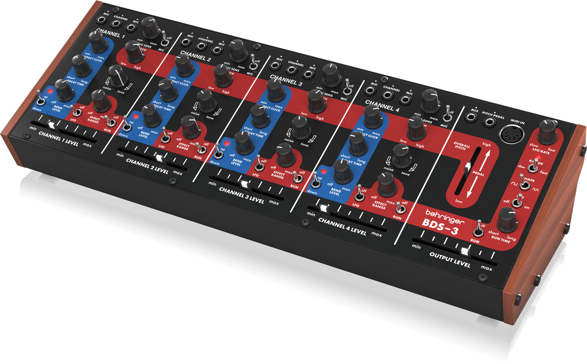 Behringer BDS-3　４チャンネルアナログドラムシンセサイザー Behringer | Product | BDS-3