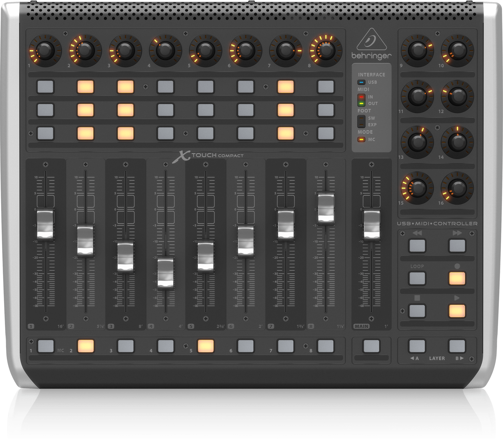 素晴らしい外見 Behringer | Product | X-TOUCH COMPACT DJ機材