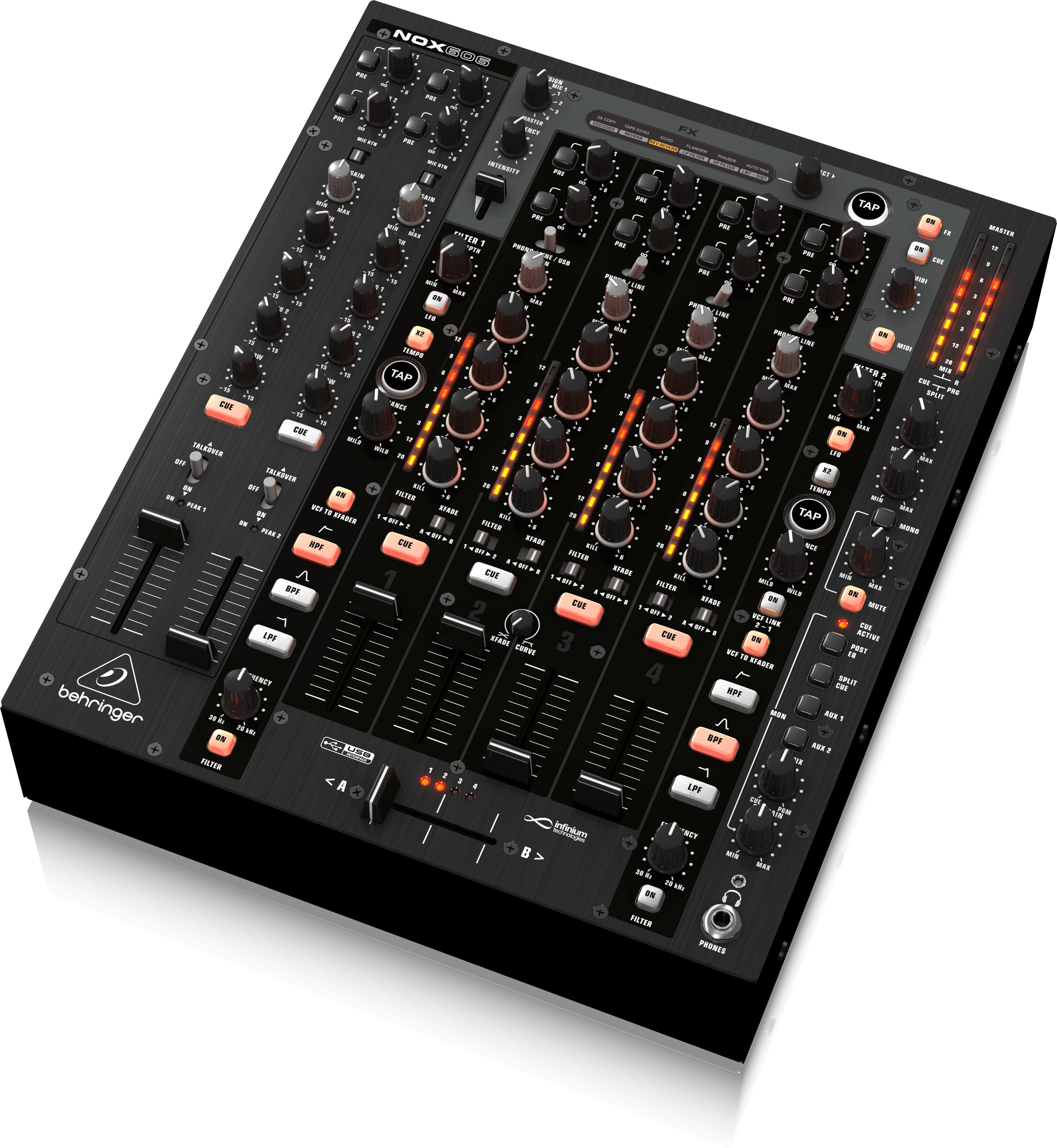 【希少】Behringer DJミキサー 6ch NOX606 Behringer | Product | NOX606
