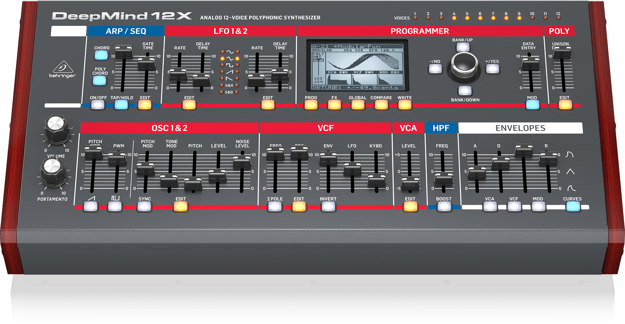Behringer | Product | DEEPMIND 12XD Behringer | Product | DEEPMIND 12XD