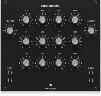 Behringer | Product | 914 FIXED FILTER BANK