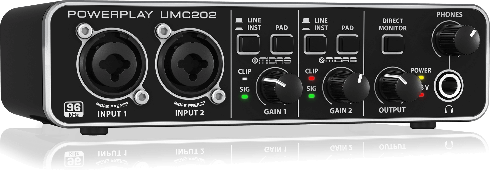 DTM・DAW Behringer U-PHORIA UMC202HD Behringer U-Phoria UMC202HD – United States