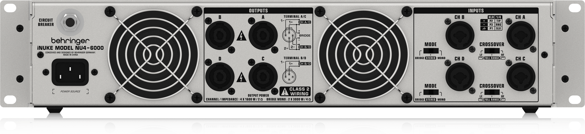 Behringer nu4-6000 パワーアンプ Amazon.com: Behringer NU4-6000 Ultra-Lightweight, High
