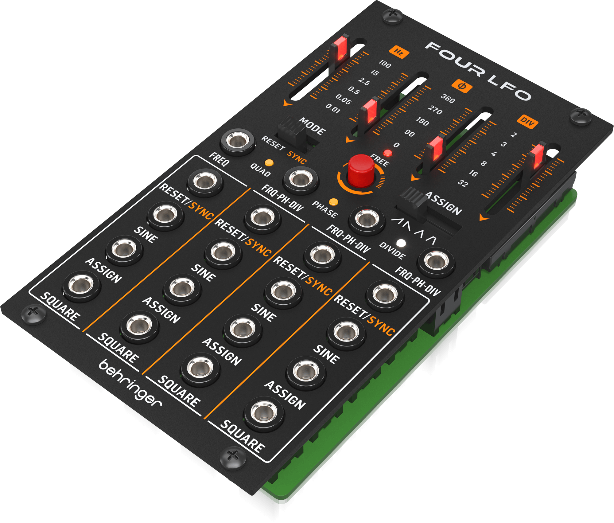 鍵盤楽器 behringer FOUR LFO Amazon.com: Behringer FOUR LFO Quad LFO with Assignable