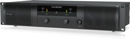 Behringer nx3000 パワーアンプ　動作確認済みます Behringer nx3000 パワーアンプ 動作確認済みます