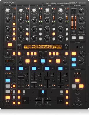 BEHRINGER / DJミキサー DDM4000 - YouTube