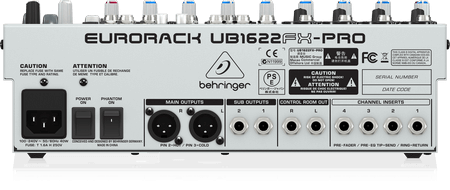 ベリンガー　EURORACK UB1622FX-PRO ミキサー Amazon | BEHRINGER EURORACK UB1622FX-PRO | ミキサー | 楽器・音響機器
