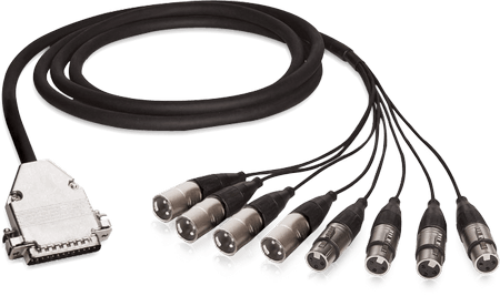 TC Electronic | Product | AES/EBU CABLE DSUB 25P/M to 4*3P XLR/M