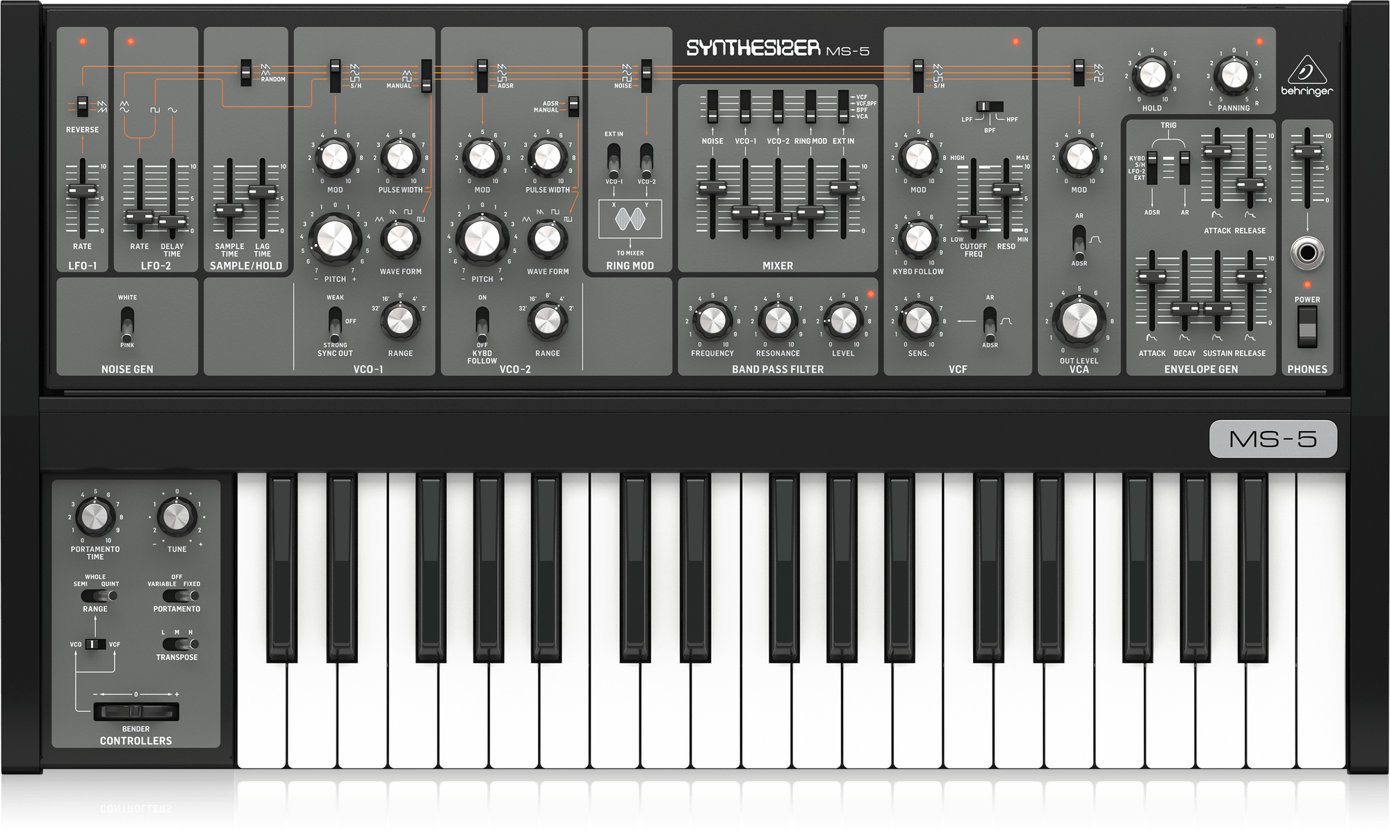 未開封品!Behringer MS-5 アナログシンセサイザー Behringer | Product | MS-5