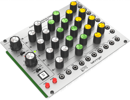 鍵盤楽器 Behringer CLOCKED SEQUENTIAL CTRL. 1027 Behringer | Product | CLOCKED SEQUENTIAL CONTROL MODULE 1027