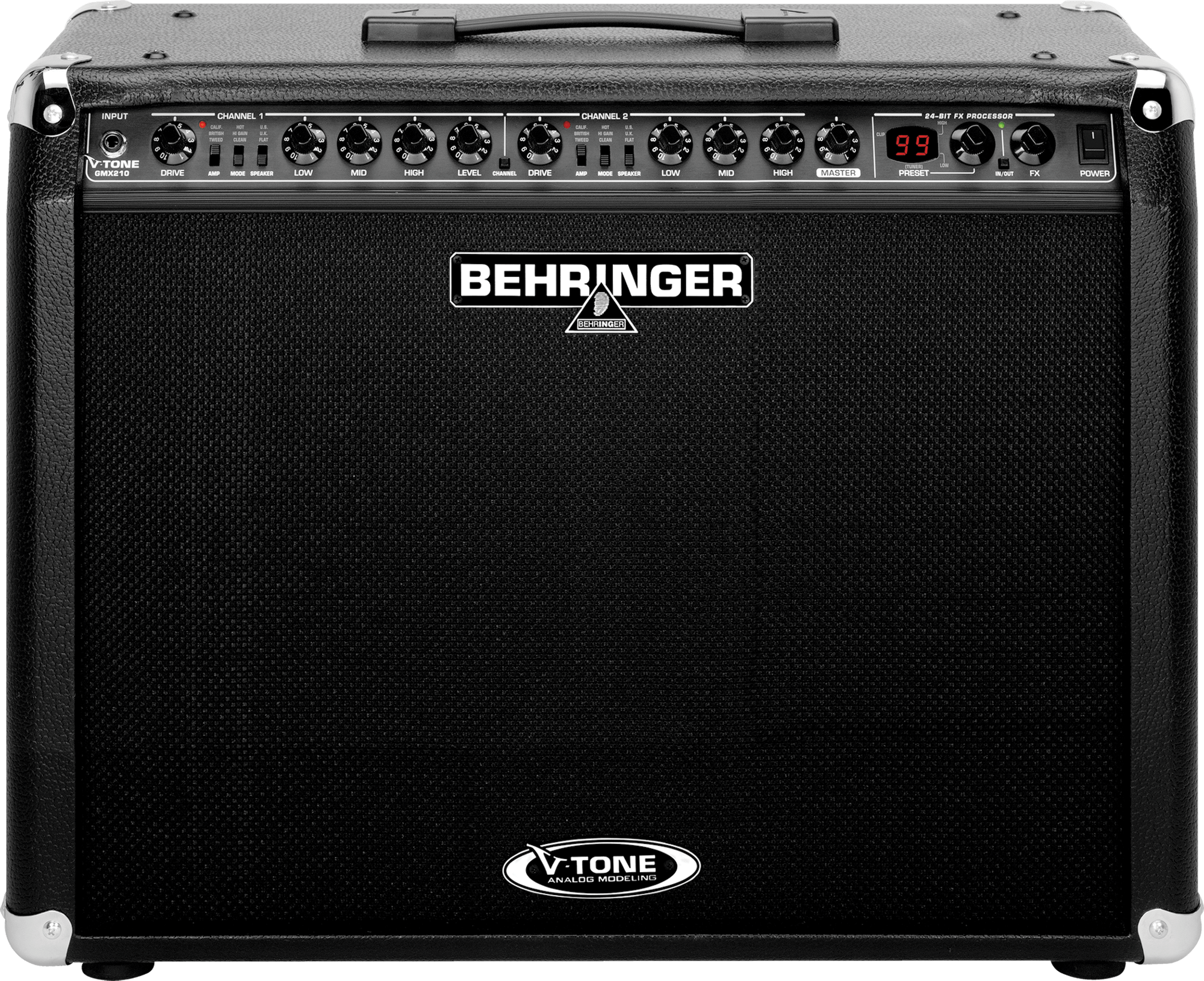 ギター BEHRINGER V-AMP2 Behringer V-Amp 2 Guitar Amp Modeling Processor | zZounds