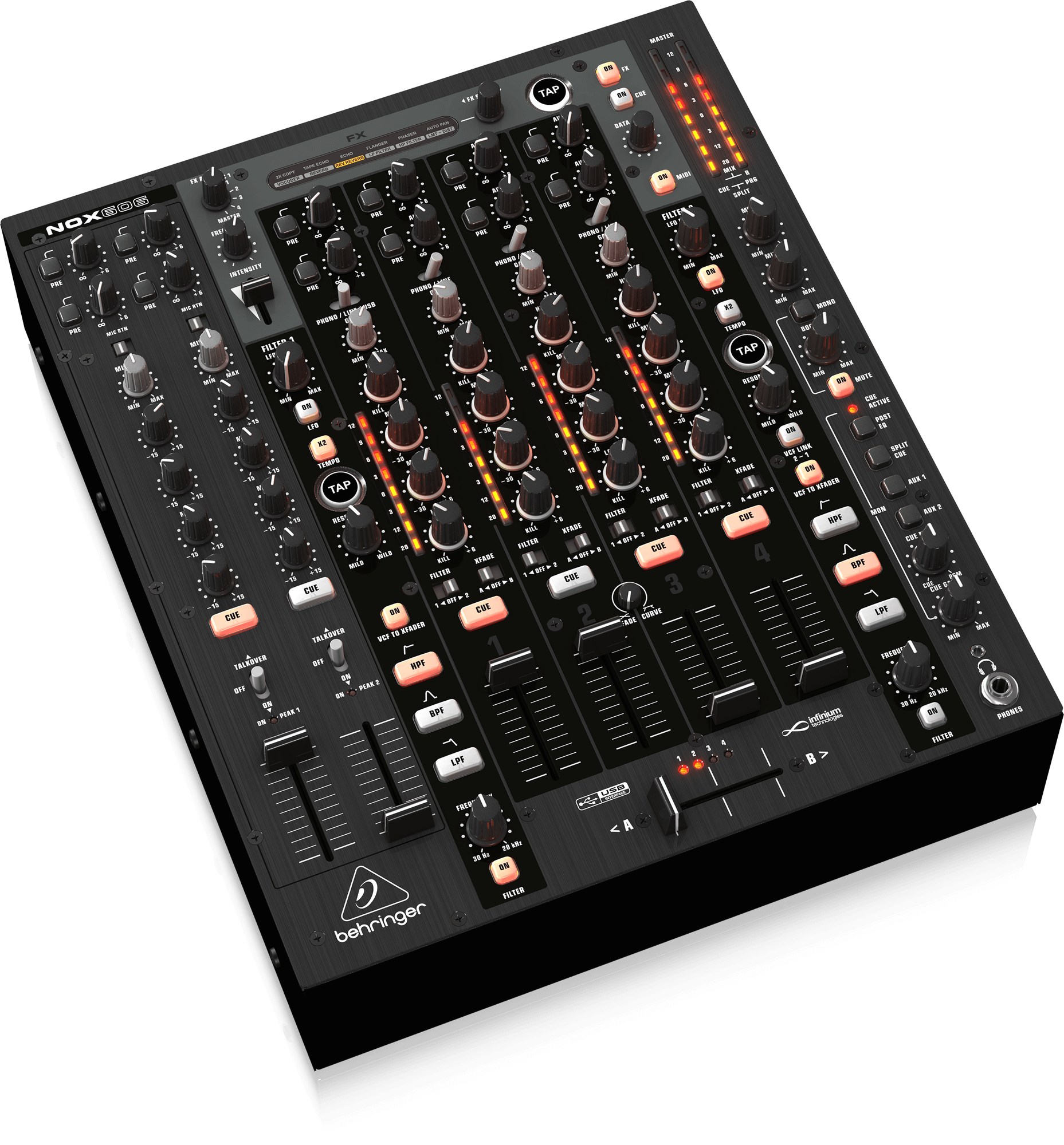 【希少】Behringer DJミキサー 6ch NOX606 Behringer | Product | NOX606