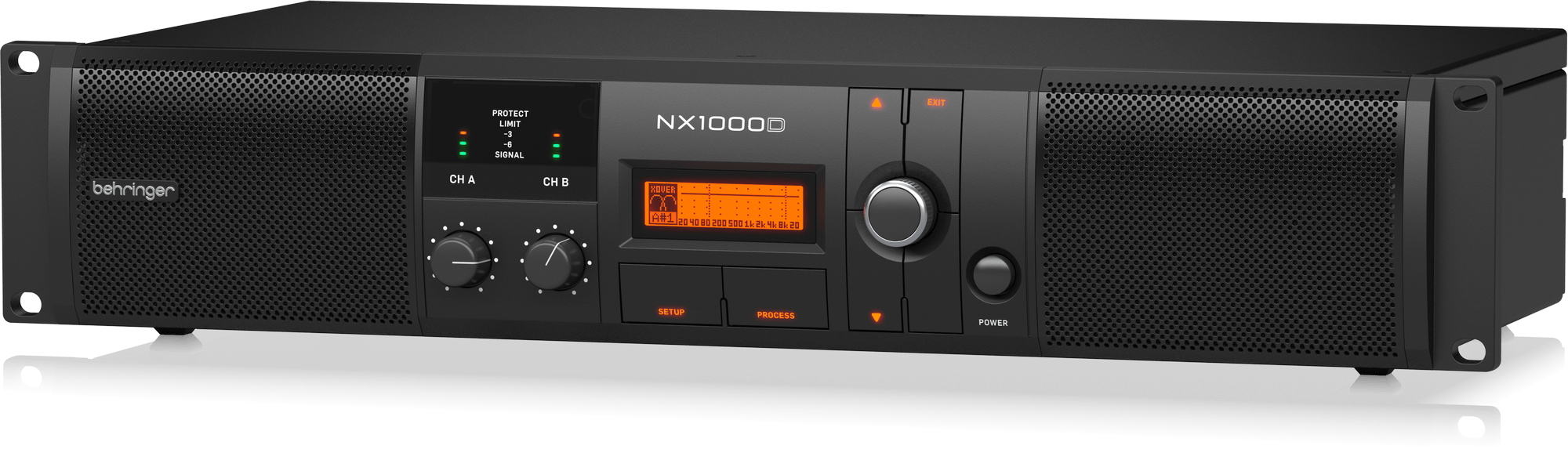 BEHRINGER NX1000D Ultra-Lightweight 1000-Watt Class-D Power Amplifier With Dsp Control I.549059981