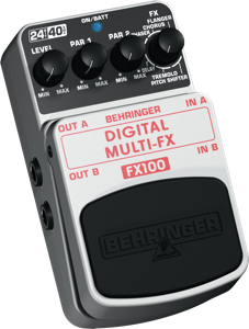 BEHRINGER FX100 デジタルマルチエフェクター Behringer | Product | FX100